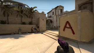 glock ace to start off the game | csgo