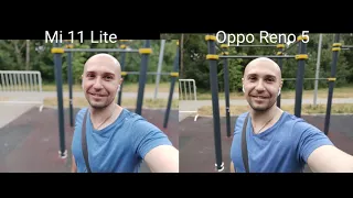 Mi 11 Lite vs OPPO Reno 5 - фото/видео сравнение середняков!