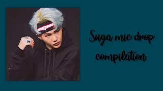 Suga mic drop compilation