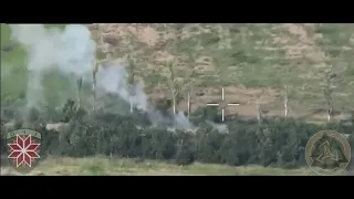 Знищення російського танку Т-90 на Бахмутському напрямку