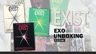 💿UNBOXING💿 EXO THE 7TH Album 'EXIST' [E, X, O Ver.] Album Unboxing 엑소 7집 앨범 '엑지스트' 앨범 개봉