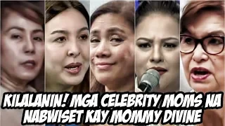 Mga sikat na CELEBRITY MOMS Na nadismaya KAy Mommy Divine sa ginawa nito kay SARAH GERONIMO