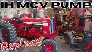 IH Hydraulic MCV Pump Replacement