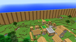 GIANT DAM SAVE VILLAGE WATER TSUNAMI CHALLENGE! Minecraft NOOB vs PRO vs HACKER vs GOD 100% TROLLING