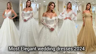 Most Elegant wedding dresses in 2024 with tips to plan your wedding