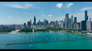 Chicago Skyline Day & Night | Chicago, IL | Cinematic -  Mavic 3
