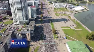 Свободный Минск с высоты птичьего полёта!