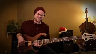 "The First Noel" - Solo Bass Arrangement by Kent Beatty (2020) 4K 🎄 #christmas #christmasmusic #bass