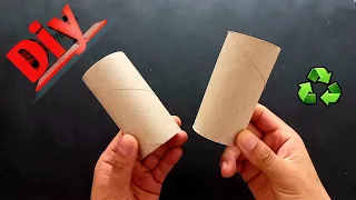 wow! amazing transformation with toilet paper rolls- see what I did ?