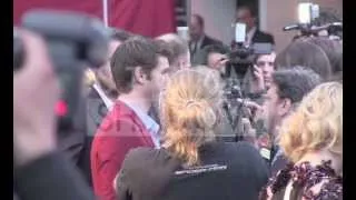Andrew Garfield at Spider Man premiere Paris