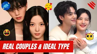 My Demon Cast Real Life Partners & Ideal Type 😍💞🥰 #songkang #kpop #kdrama #btsv #mydemon #fypシ