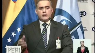 Fiscal Tarek William Saab, rueda de prensa sobre red de extorsión de Germán Ferrer