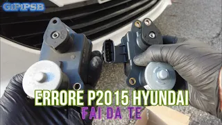 Codice Errore ODB2 P2015 Motori diesel Hyundai - soluzione Fai Da Te