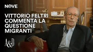 Vittorio Feltri commenta la questione Migranti ad Accordi e Disaccordi