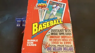 SEARCH FOR RARE ERRORS IN 1991 TOPPS - Needle in a WaxStack