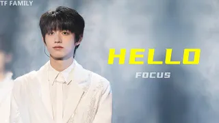 TF FAMILY (TF家族) Focus Zhu Zhixin朱志鑫 -《HELLO》| New Year Concert 2022 新年音乐会