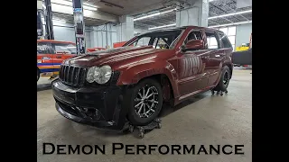 Demon Performance WK1 Jeep Build 25.6 Cage and Chassis Overview