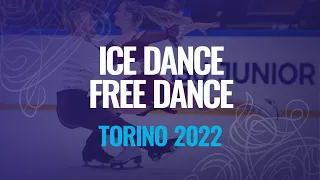 Ice Dance Free Dance | Torino 2022 | #JGPFigure