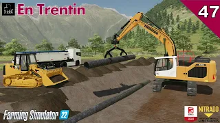 FARMING SIMULATOR 22 ⛰️ En Trentin 🌲 Cantieri e mestieri XD ep. 47