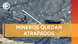Mineros quedan atrapados tras derrumbe en Sabinas, Coahuila