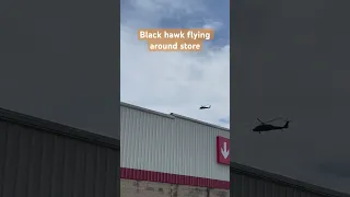 Black Hawk Flying Around Store! #racing #cars #cool #engineering #engine #race #military #helicopter