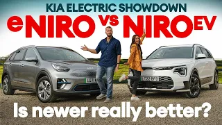 Kia eNiro vs Kia Niro EV. Has Kia improved its best-selling family electric car? Or made it worse?