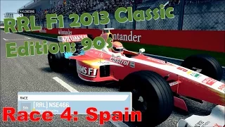 RRL F1 2013 Classic Edition Edition: 90s Race 4 - Spain