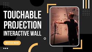 Interactive Touch Projection Wall for Medical Company History Malaysia - Multi-Touch Wall Display