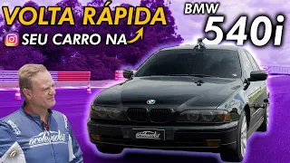 SEU CARRO NA VOLTA RÁPIDA! BMW 540i 1996 do @lasanhasculture estreia a "DM do Rubito"