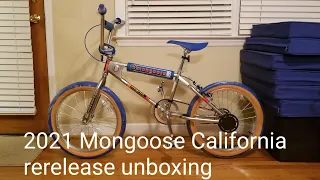 2021 Mongoose California unboxing and assembly.  It's RAD!