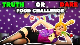 HELP WANTED FOR GLITCHTRAP! | Truth or Dare Food Challenge!