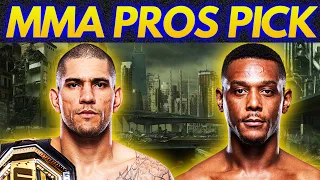 MMA Pros Pick ✅ Alex Pereira vs. Jamahal Hill 👊 UFC 300