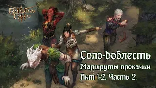 Baldur's Gate 3. Соло-доблесть. Гайд-маршрут по прокачке и квестам. Часть 2