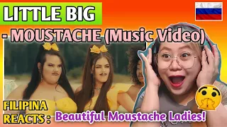 LITTLE BIG - MOUSTACHE (FEAT NETTA) || FILIPINA REACTS