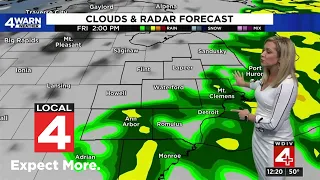 Metro Detroit weather forecast April 21, 2023 -- Noon Update