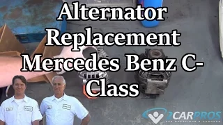 Alternator Replacement Mercedes Benz C-Class 2001-2007