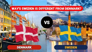 SWEDEN 🇸🇪 VS DENMARK 🇩🇰 Country Comparison