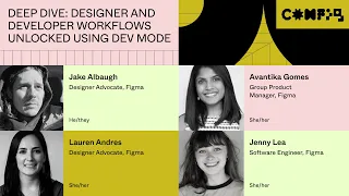 Designer and developer workflows unlocked using Dev Mode - Jake A, Avantika G, Lauren A, Jenny L