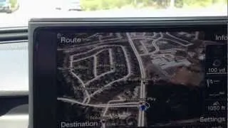 audi navigation google earth