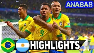 Brazil vs Argentina 2-0 Highlights and Goals 2nd Half (Copa America 02-07-2019)