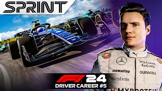 OUR FIRST SPRINT RACE ON F1 24 - F1 24 Driver Career Mode #5