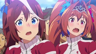 Silence Suzuka got injured by a rupture of ligaments Uma Musume: Pretty Derby ep 7 drama moment