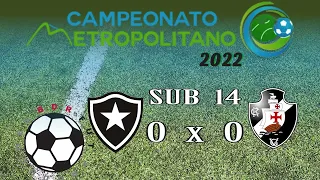 BOTAFOGO X VASCO SUB 14