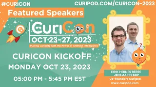 Curicon Kickoff with the Founders: Eirik Hernes Berre and Jens Aarre Seip