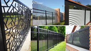 Get Inspired with These Modern Metal Fence Design Ideas for Your Home