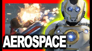 FULL Iron Man AEROSPACE armor Gameplay | EPIC SKIN (Marvels Avengers Game)