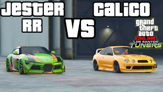 Dinka Jester RR vs Karin Calico GTF - GTA Online