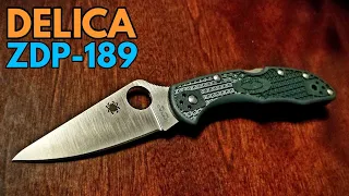 Spyderco Delica ZDP 189 - Overview and Review