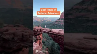 Best Hikes in Sedona Arizona! Would you hike here? Sedona tips on my latest YouTube video 🙌🏼