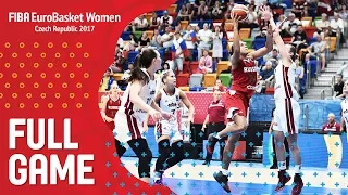 Latvia v Russia - Full Game - FIBA EuroBasket Women 2017